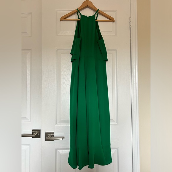 Dress Emerald Green Flow Midi size 4 - Picture 2 of 3